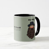 OHR! Funny RABBI Peronised Tasse (VorderseiteRechts)