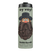 OHR! Funny RABBI Peronised Thermosbecher (Vorderseite)