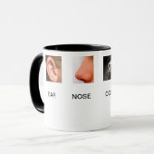 OHR-NASEN-KAFFEE-CHIRURG TASSE (Vorderseite Links)