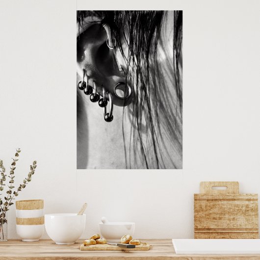 Ohr Poster (Küche)