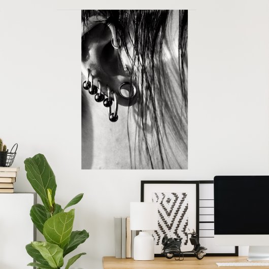 Ohr Poster (Heimbüro)