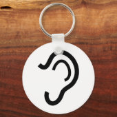 Ohr Schlüsselanhänger (Vorderseite)