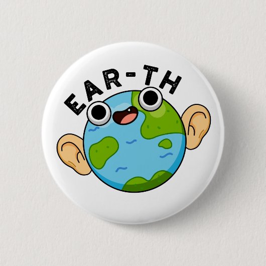 Ohr-th Funny Earth Pub Button (Vorderseite)