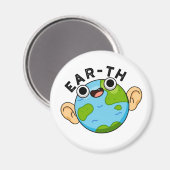 Ohr-th Funny Earth Pub Magnet (Vorderseite/Rückseite)