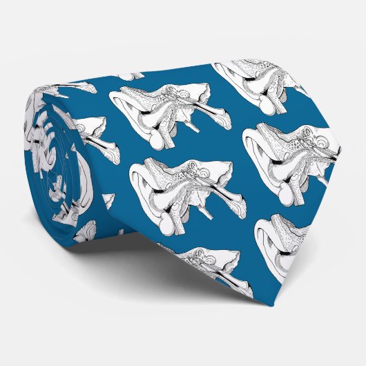 OHRANATOMIE VINTAGE KRAWATTE (Gerollt)