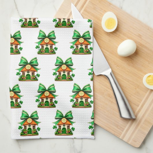 Ohren Geschirrtuch (Viertel Falte)