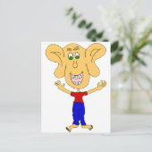 Ohren Postkarte (Stehend Vorderseite)