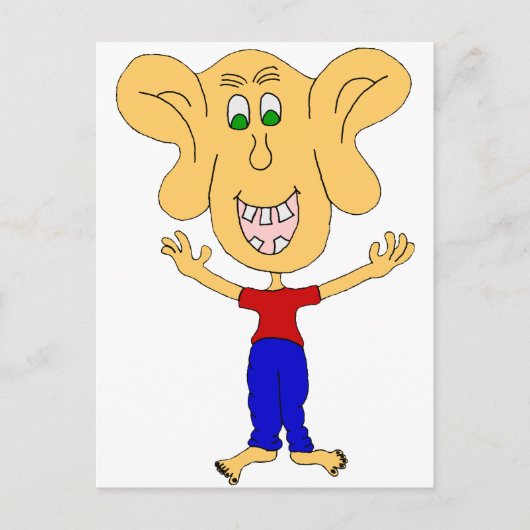 Ohren Postkarte (Vorderseite)