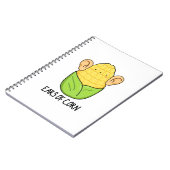 Ohren von Maisknospen Notizblock (Linke Seite)