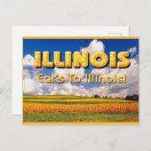 Ohren zu Illinois ... Mark Edward Westerfield Postkarte (Vorne/Hinten)