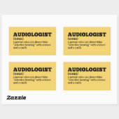 Ohrenarzt Funny Definition Sticker (Blatt)