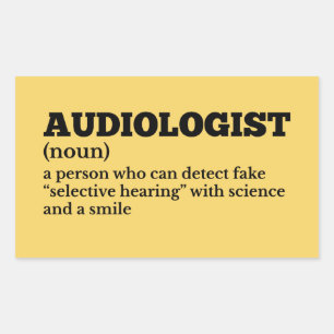Ohrenarzt Funny Definition Sticker