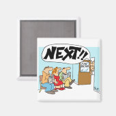 Ohrenarzt Magnet (Vorderseite/Rückseite)