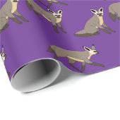 Ohrenfüchse Geschenkpapier (Rolleneckpunkt)