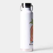 "Ohrenwärmer mitbringen!" Grafik mit schreiendem A Trinkflasche (Vorne)