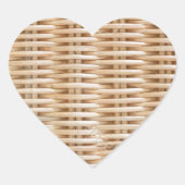 Ohrfeige Herz-Aufkleber (Vorderseite)