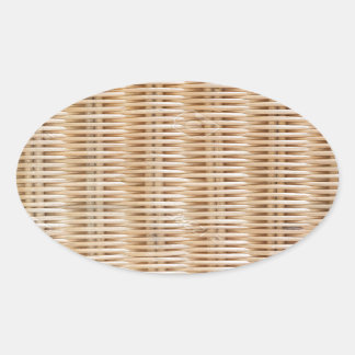 Ohrfeige Ovaler Aufkleber