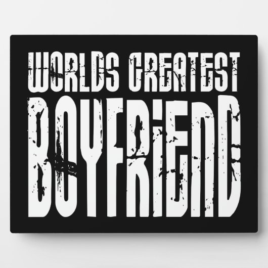 Ohrfeigen für Boyfriends: World's Greatest Boyfrie Fotoplatte (Vorderseite)