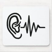 Ohrfrequenz Mousepad (Vorne)