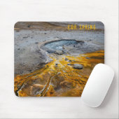 Ohrfrühlingspark Yellowstone Nationalpark Mousepad (Mit Mouse)