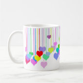 Ohrhöre auf Weiß Kaffeetasse (Links)