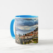 Ohrid, Landschaft Mazedonien Tasse (Vorderseite Links)
