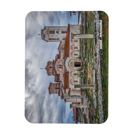 Ohrid - Mazedonien Magnet (Vertikal)
