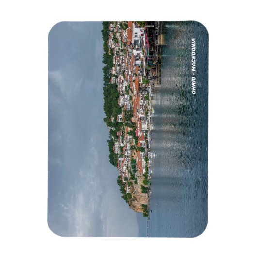 Ohrid - Mazedonien Magnet (Vertikal)