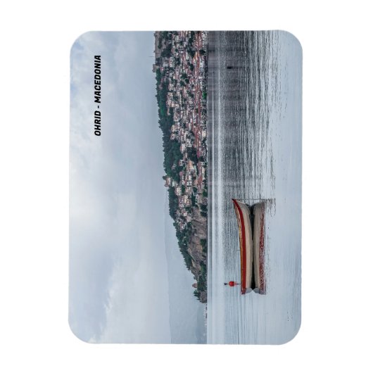 Ohrid - Mazedonien Magnet (Vertikal)