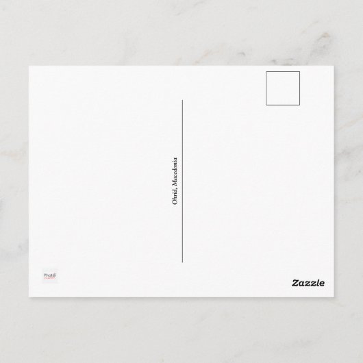 Ohrid - Mazedonien Postcard Postkarte (Rückseite)