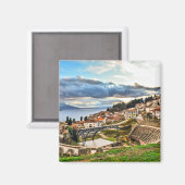 Ohrid, N. Mazedonien Magnet (Vorderseite/Rückseite)