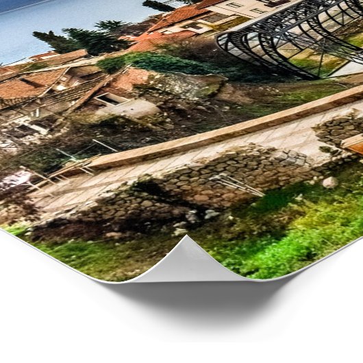 Ohrid, N. Mazedonien Poster (Ecke)