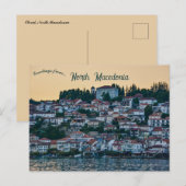 Ohrid Nordmazedonien Postkarte (Vorne/Hinten)