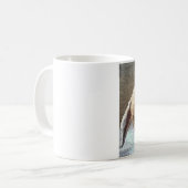 Ohrige Kaninchen-Tassen Kaffeetasse (Vorderseite Links)