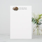 Ohriges Kaninchen Holland-Schmierölniederdrucks Briefpapier (Stehend Vorderseite)