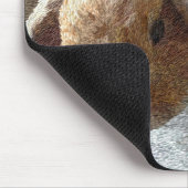 Ohriges Kaninchen Holland-Schmierölniederdrucks Mousepad (Ecke)