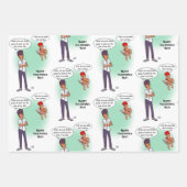Ohrläppchen Valentinstag-Geschenkpapierbögen Geschenkpapier Set (Vorderseite)