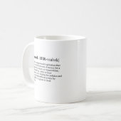 Ohrmarke-Definitions-Tasse Kaffeetasse (Vorderseite Links)