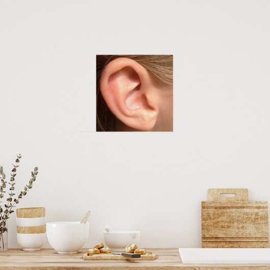 Ohrposter Poster (Küche)