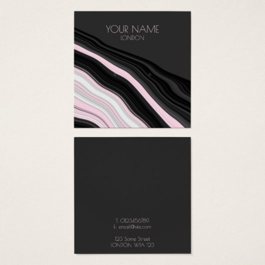 Ohrring-Agate-Effekt (Vorne & Hinten)