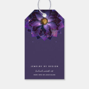 Ohrring-Display, Mystische Lotus-Mandala-Kunsthand Geschenkanhänger