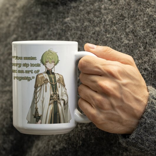 Ohrring stechender Anime-Typ Kaffeetasse