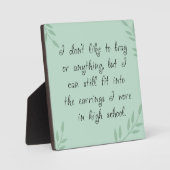 Ohrringe Fotoplatte (Vorderseite)