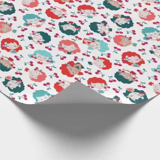 Ohrringe Geschenkpapier (Ecke)
