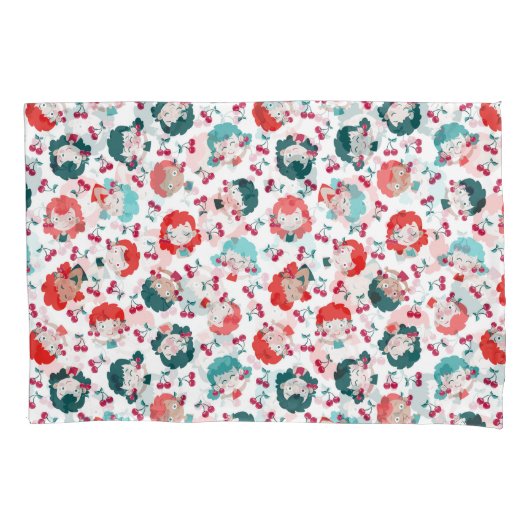 Ohrringe Kissenbezug (Vorderseite)