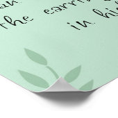 Ohrringe Poster (Ecke)