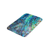 Ohrschnecken-Muschel Badematte (Schrägansicht)