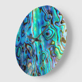 Ohrschnecken-Muschel Große Wanduhr (Winkel)