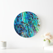 Ohrschnecken-Muschel Große Wanduhr (Zuhause)