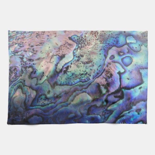 Ohrschnecken-Tee-Tuch Geschirrtuch (Horizontal)